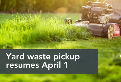 yard waste news flash