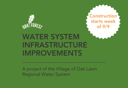 Water main construction starts Sept 9