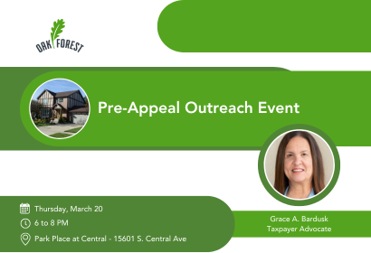 Pre-appeal outreach event on March 20