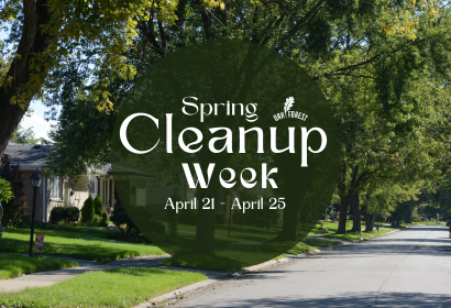 Spring Cleanup Week News