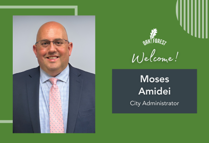 Welcome, Moses Amidei