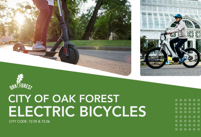 Electric Bikes and Scooters Flyer (410 x 280 px)