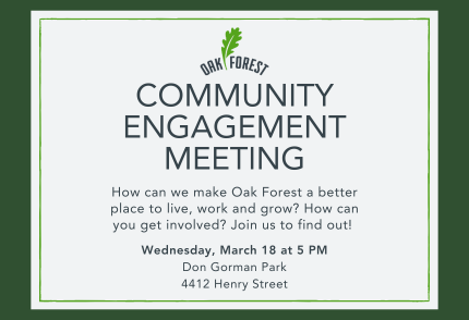 Community Engagement Meeting RSVP News Flash