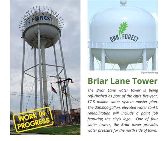 Briar Lane Water Tower