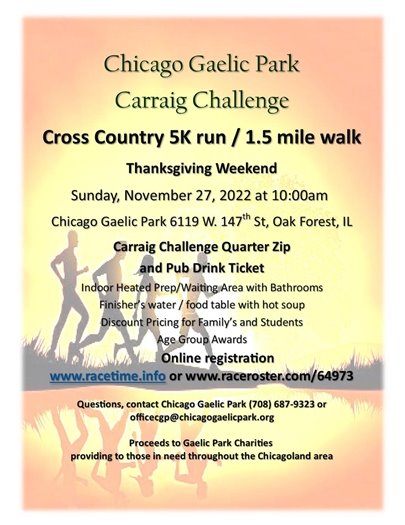 Carraig Challenge Registration 