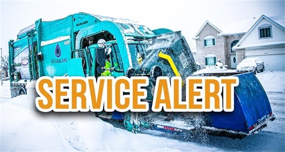 Garbage pickup update