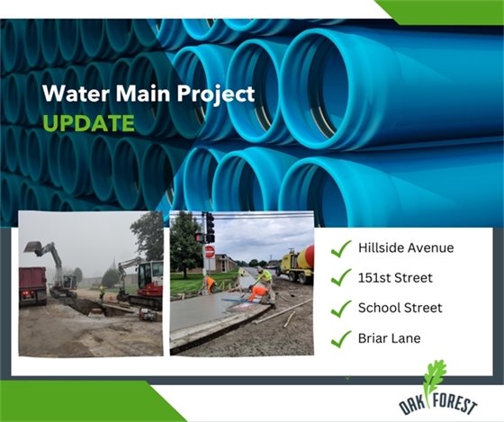Water main project update